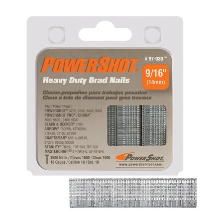 Powershot Brad Nail 9/16"Powershot 97-030CS